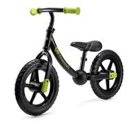 Kinderkraft 2WAY Next - Bicicletta per bambini a partire dai 3 anni, leggera, ruote da 12 pollici, sella e manubrio regolabili in altezza, facile montaggio, guida limitata, impugnature in gomma, verde