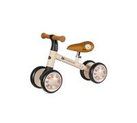 Kinderkraft Cutie Flash - Bicicletta da corsa per bambini, senza pedali, ruote con luci a LED, design moderno, costruzione sicura, per bambini a partire da 1 anno, colore: Beige