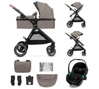 Kinderkraft ESME PRO - Passeggino combinato 3 in 1, colore: Beige