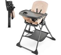 Kinderkraft FOLDEE Seggiolone Pappa, Portatile, Sedia Bambini Da Tavolo, Pieghev