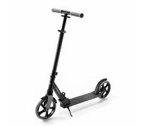 Kinderkraft Freely Scooter a partire dai 3 anni in su, monopattino per bambini fino a 100 kg, pieghevole veloce, ruote in polipropilene, colore nero