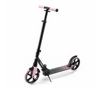 Kinderkraft Freely Scooter dai 3 anni in su, monopattino per bambini fino a 100 kg, pieghevole veloce, ruote in PP, rosa