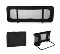 Kinderkraft Sponda letto Guard & Dream – Universale, Facile da piegare, Altezza regolabile, Nero