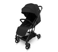 Kinderkraft INDY3 Passeggino da viaggio con sistema pieghevole con una sola mano, colore: nero