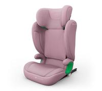 Kinderkraft JUNIOR FIX 2 PRO child car seat 100-150 cm, ISOFIX or seat belt installation, H-GUARD headrest, SPS side protection, AIR FLOW breathable upholstery, adjustable headrest, Pink