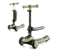 Kinderkraft Monopattino bimbi Cavalcabile 2 in 1 (max50Kg) HALLEY Grassland