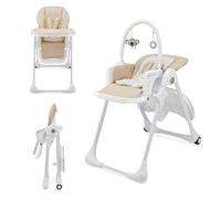Seggiolone da pappa 2in1 TUMMIE beige