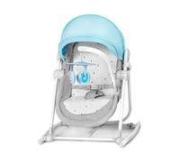 Kinderkraft Unimo - Sdraietta Neonato 5 in 1 Max 18 Kg Dondolo Altalena Up Blue