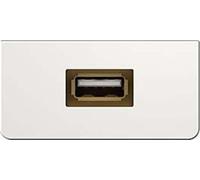 Kindermann 7456000522 presa energia USB Bianco