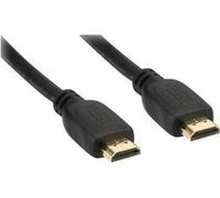 Kindermann - HDMI ad alta velocità con cavo Ethernet - HDMI (M) a HDMI (M) - 100m - Supporto 4K a forma di nero (5809002010) NEW