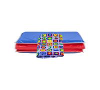 KinderMat + Eric Carle Kinderbundle - ABC e 123 - Tappetino per il pisolino completo e fodera lavabile Edizione speciale - Pacchetto conveniente