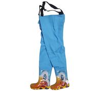 Kinderwathose Pantaloni Neri Pesca Bambini Trampolieri Spielhose da Pescatore
