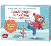 Kinderyoga-Bildkarten zur Winter- und Weihnachtszeit: Yoga-Flows und Reime für kleine Yogis