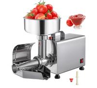 Kindevieft Colino Elettrico per Pomodori, 450 W, Macchina per Macinare Gli Alimenti in Acciaio Inossidabile Commerciale, Pressa per Frutta, Spremiagrumi, 70-150 kg/H, Produttore di Salse