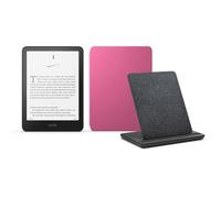 Kindle Paperwhite Signature Edition (versione 2024) da 32 GB senza pubblicità, una cover basata su Amazon Plant e un dock di ricarica wireless Made for Amazon