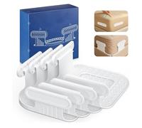 KINDLUME 4 Pezzi Ferma Lenzuola x Angoli, Blocca Lenzuola al Materasso con Cinghie Trasparenti, Fissatore Invisibile per Lenzuolo Angolare e Materasso, per Letto Ordinato e Sonno Tranquillo