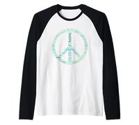 Kindness Equality Love Hope Diversity Inclusion Peace Maglia con Maniche Raglan