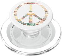Kindness Equality Love Hope Diversity Inclusion Peace PopSockets PopGrip per MagSafe