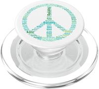 Kindness Equality Love Hope Diversity Inclusion Peace PopSockets PopGrip per MagSafe