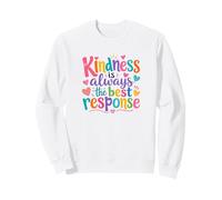 Kindness Is Always The Best Response Cute Colorful Kindness Felpa