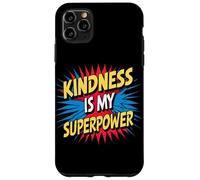 Kindness is My Superpower Anti Bullying Be Kind Comic Kids Custodia per iPhone 11 Pro Max