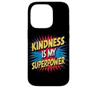 Kindness is My Superpower Anti Bullying Be Kind Comic Kids Custodia per iPhone 14 Pro