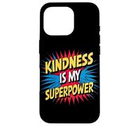 Kindness is My Superpower Anti Bullying Be Kind Comic Kids Custodia per iPhone 16 Pro