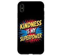 Kindness is My Superpower Anti Bullying Be Kind Comic Kids Custodia per iPhone XS Max