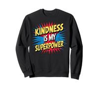 Kindness is My Superpower Anti Bullying Be Kind Comic Kids Felpa