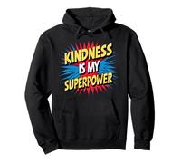 Kindness is My Superpower Anti Bullying Be Kind Comic Kids Felpa con Cappuccio