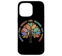Kindness Peace Equality Love Inclusion Hope Diversity Retro Custodia per iPhone 14 Pro Max