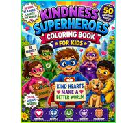 Kindness Superheroes Coloring Book for Kids