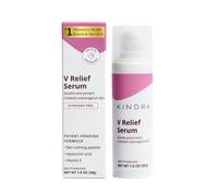 Kindra V Serum - Crema idratante vulva vaginale per pelli sensibili, supporta secchezza, bruciore, disagio, prurito, senza ormoni - Fino a 60 applicazioni