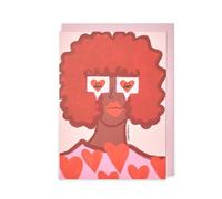 Kindred X Kendra Dandy - Heart Eye Girl - Biglietto di San Valentino