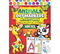 Kindrell Land Press Dot Markers Activity Book (Tascabile)