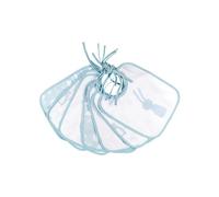 Kindsgard Happy Bavaglino | Confezione da 7 e 3 bavaglini in cotone, assorbenti, impermeabili e lavabili, Blu, 7er Pack Bindelätzchen