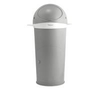 Kindsgut Mangiapannolini e pattumiera pannolini Balena 35 L, grigio scuro | Bidone pannolini antiodore con doppia chiusura, uso a una mano, sacchetto/ricarica tubolare e taglierina protetta