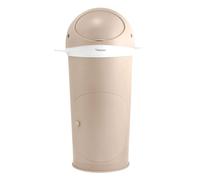 Kindsgut Mangiapannolini e pattumiera pannolini Balena 35 L, sabbia | Bidone pannolini antiodore con doppia chiusura, uso a una mano, sacchetto/ricarica tubolare e taglierina protetta