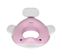 Kindsgut Riduttore, a forma di balena, per WC, per bambini. Disegno a balena pensato per i bambini, e adatto ai bambini: a misura di bambino - colore sabbia