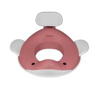 Kindsgut Riduttore, a forma di balena, per WC, per bambini. Disegno a balena pensato per i bambini, e adatto ai bambini: a misura di bambino - colore rosa antico