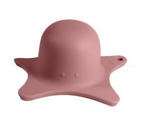 Kindsgut Risciacqua Capelli Bambini e Caraffa Bagnetto, rosa scuro | Ausilio doccia in silicone senza BPA a stella marina, bordo morbido contro acqua negli occhi, da 6 mesi, 19,5 x 18 x 9 cm