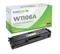 Kineco Toner CHIP compatibile con HP W1106A 106A Laser 107a 107 107w MFP 130 MFP 135a MFP 135ag MFP 135w MFP 135wg MFP 137fnw MFP 137fwg MFP 138fnw MFP 138fw MFP 138p MFP 138pn MFP 138pnw