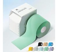 Kinesio Tape, 5m x 5cm 3 Rotolo Taping Kinesiologico e Neuromuscolare, Elastico e Impermeabile, 95% Cotone, Adesivo Forte e Durevole per Alleviamento Dolore Muscolare e Articolare