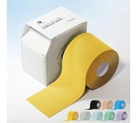 Kinesio Tape, 5m x 5cm 3 Rotolo Taping Kinesiologico e Neuromuscolare, Elastico e Impermeabile, 95% Cotone, Adesivo Forte e Durevole per Alleviamento Dolore Muscolare e Articolare