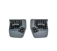 KINESIS Advantage360 - Tastiera ergonomica professionale divisa, Bluetooth, interruttori meccanici silenziosi, open source completamente programmabile, forma sagomata, tenda regolabile,