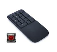 KINESIS Tastiera meccanica LP numerica a 10 tasti per Mac e PC | Modalità cablata e wireless | Interruttori meccanici lineari silenziosi | Programmabile | Supporto ergonomico del palmo |