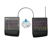 KINESIS Tastiera meccanica USB GAMING Freestyle Edge RGB Split (MX blu)