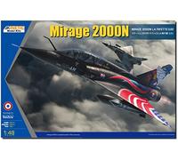 Kinetic Model Kits - Modello aereo Mirage 2000n La Fayette (us) Kinetic 48124 1/48° Modello Carro Promo