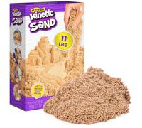 Kinetic Sand, 5 kg di Sabbia Naturale Marrone per Modellare e Creare, 3+ Anni