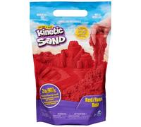 Kinetic Sand 907 g rosso - Sabbia cinetica originale dalla Svezia, scorre magicamente e si può formare in modo ottimale, per creare e rilassare gioco di sabbia indoor, per bambini dai 3 anni in su
